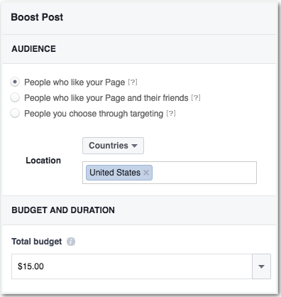 Boosting your post